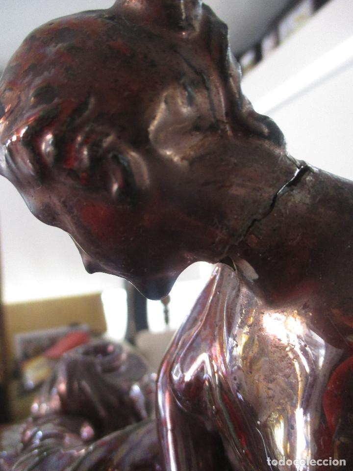 Antig&uuml;edades: Tintero ceramica de Triana reflejos - Foto 7