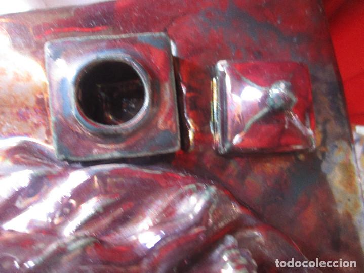 Antig&uuml;edades: Tintero ceramica de Triana reflejos - Foto 14