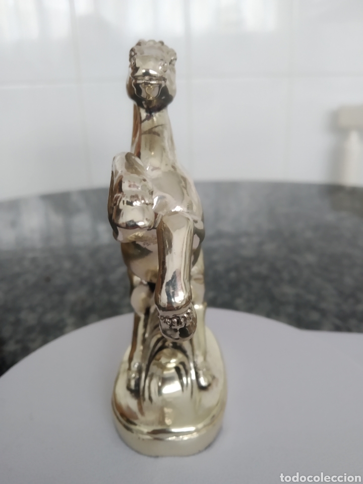 Antig&uuml;edades: Figura caballo laminado en plata - Foto 2