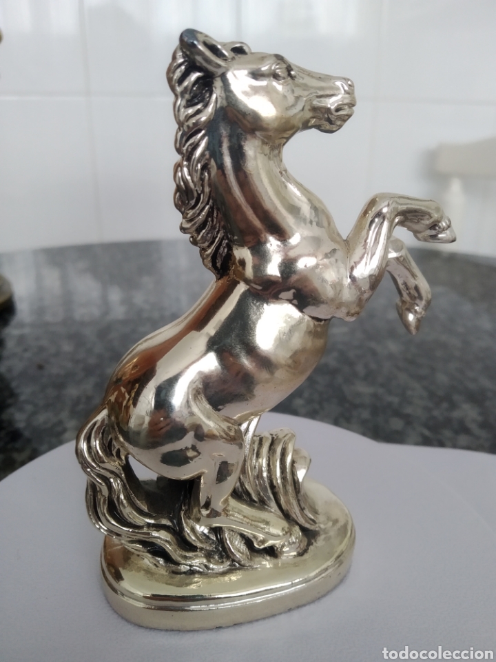 Antig&uuml;edades: Figura caballo laminado en plata - Foto 5