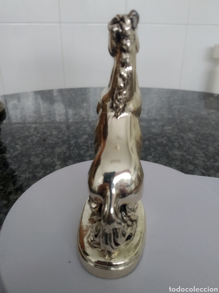 Antig&uuml;edades: Figura caballo laminado en plata - Foto 6