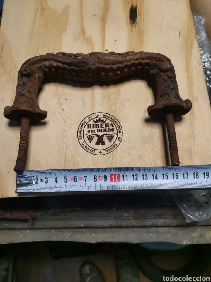 Antiquit&eacute;s: Agarraderas Manilla antigua puerta