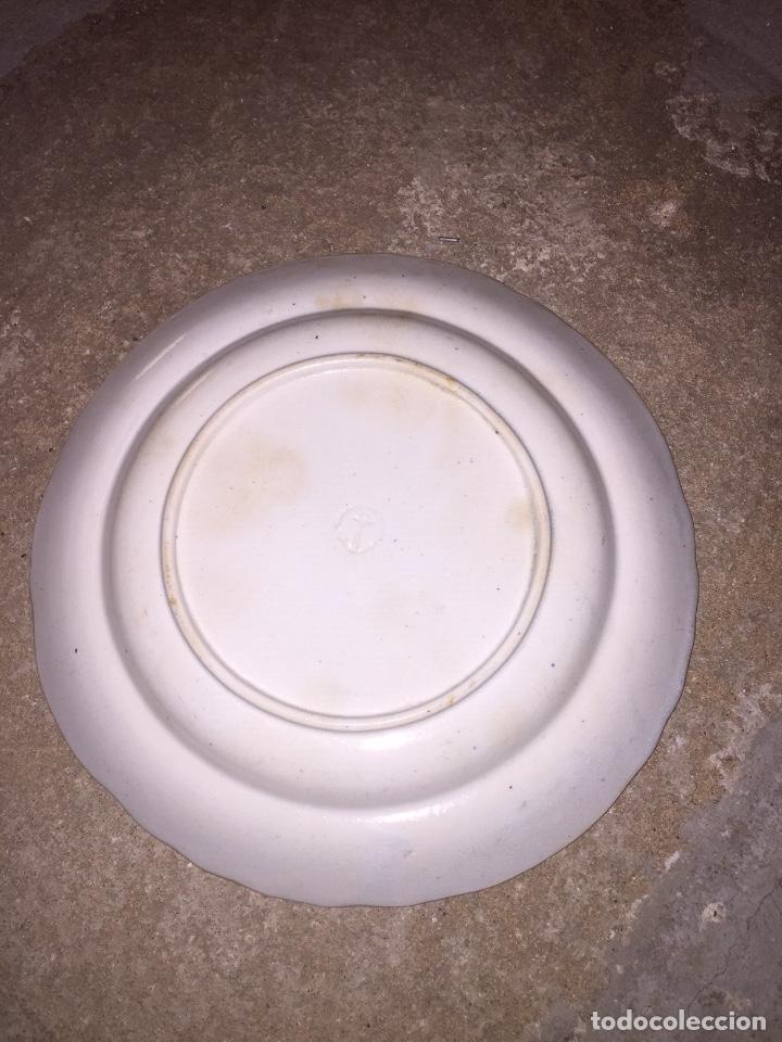 Antig&uuml;edades: PLATO PICKMAN S.XIX perfecto y raro - Foto 2