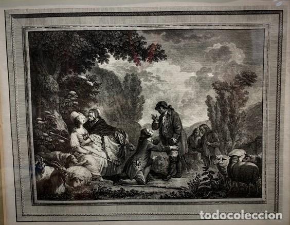 Antig&uuml;edades: Marco de caoba de &eacute;poca Isabelina. - Foto 2