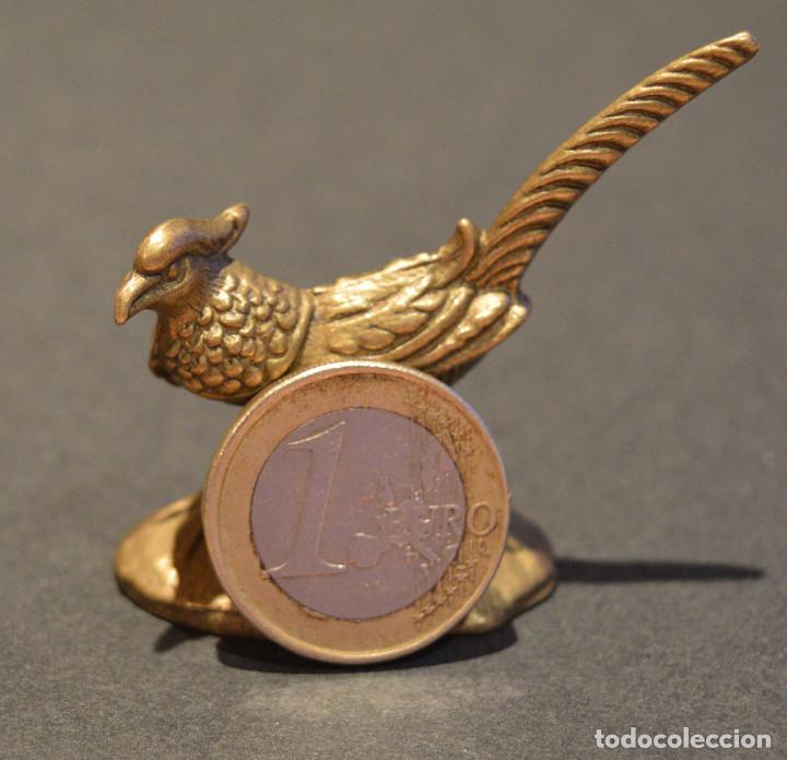 Antig&uuml;edades: GALLO DE BRONCE EN MINIATURA - Foto 6