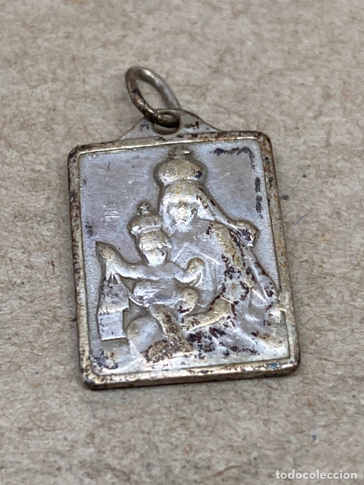 Antig&uuml;edades: Medalla religiosa de plata - Foto 1