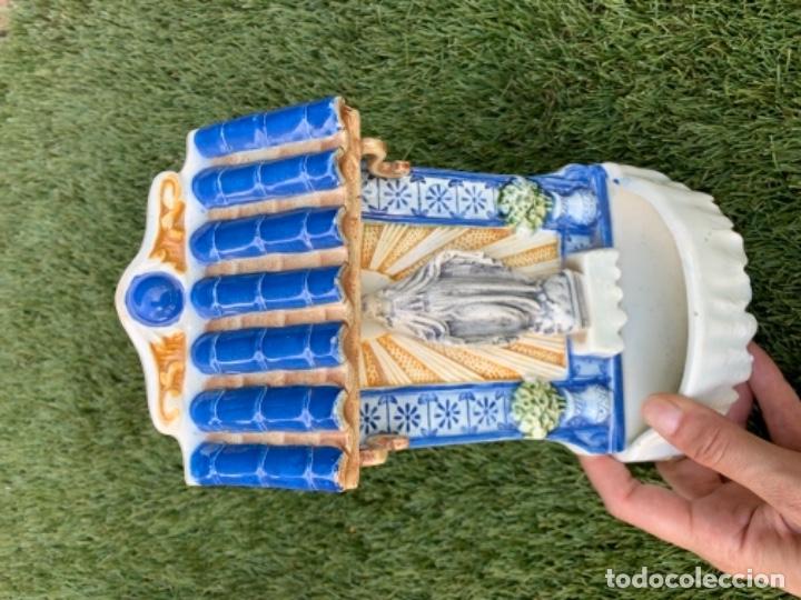 Antig&uuml;edades: Benditera ceramica - Foto 3