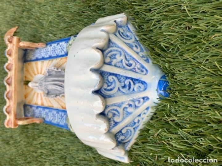 Antig&uuml;edades: Benditera ceramica - Foto 5