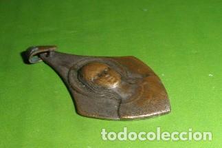 Antig&uuml;edades: MEDALLA VIRGEN DE LA MERCED DE ALPACA - Foto 2
