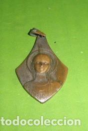 Antig&uuml;edades: MEDALLA VIRGEN DE LA MERCED DE ALPACA - Foto 5