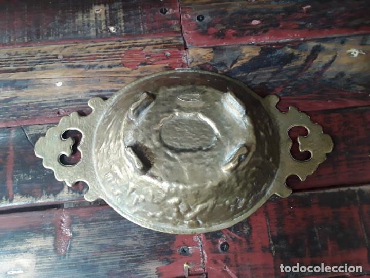 Antig&uuml;edades: Frutero de bronce a&ntilde;os 50 - Foto 2