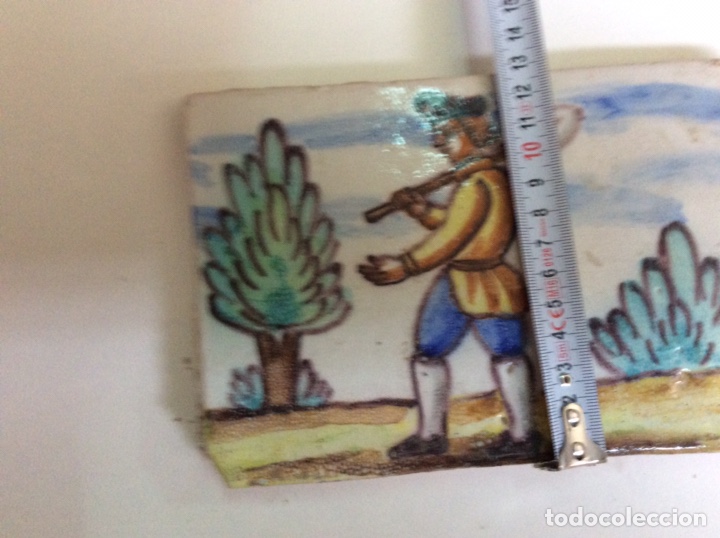 Antig&uuml;edades: Antiguo ladrillo cocido de Manises - Foto 5