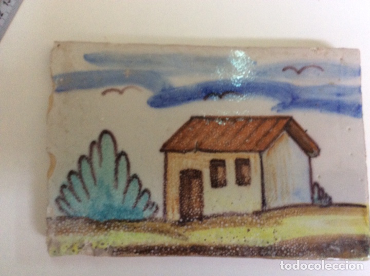 Antig&uuml;edades: Antiguo ladrillo cocido de Manises - Foto 1