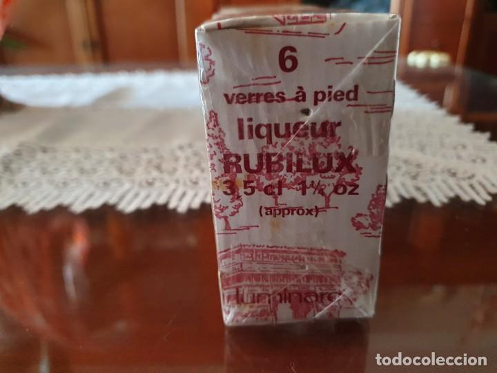 Antig&uuml;edades: Antiguo juego de copas de licor luminarc - Foto 4