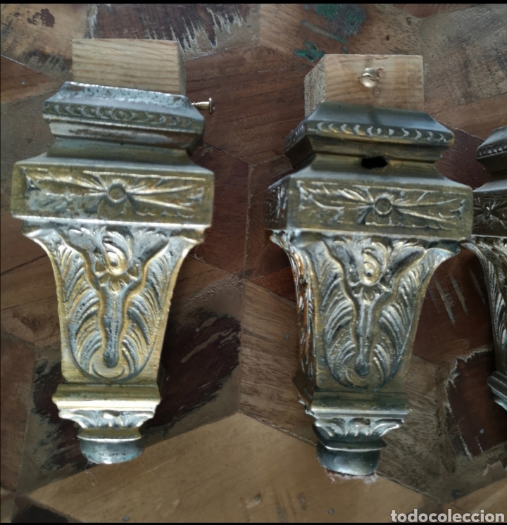 Antig&uuml;edades: Patas de metal - Foto 1