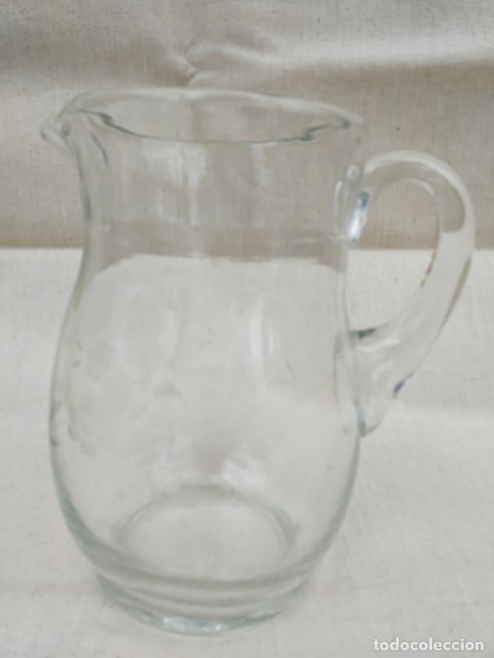 Antig&uuml;edades: JARRA CRISTAL GRABADO - *R - Foto 1