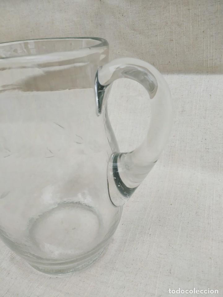 Antig&uuml;edades: JARRA CRISTAL GRABADO - *R - Foto 2