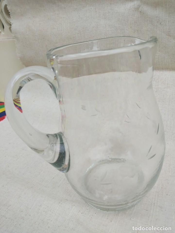 Antig&uuml;edades: JARRA CRISTAL GRABADO - *R - Foto 3