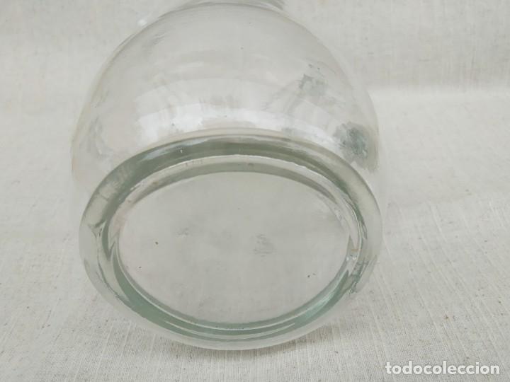 Antig&uuml;edades: JARRA CRISTAL GRABADO - *R - Foto 7