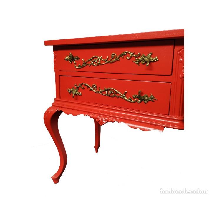 Antig&uuml;edades: Mueble auxiliar rojo - Foto 3