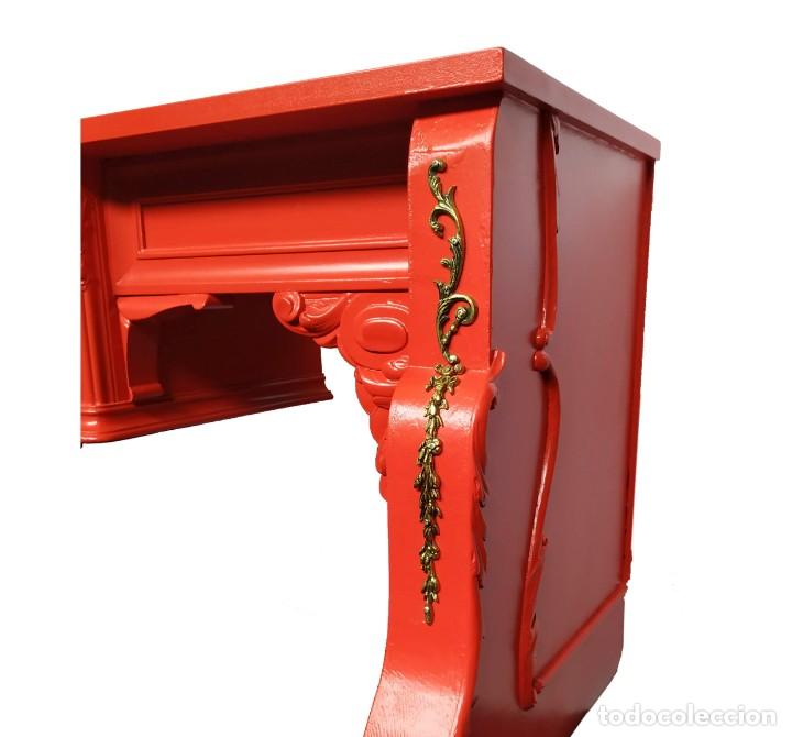 Antig&uuml;edades: Mueble auxiliar rojo - Foto 4