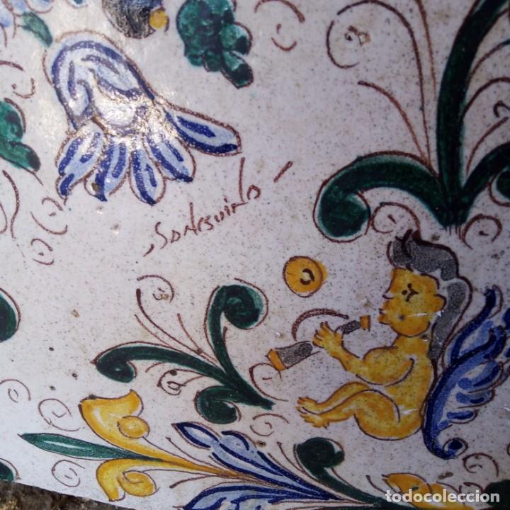 Antig&uuml;edades: Baldosas antiguas decoradas a mano - Foto 5