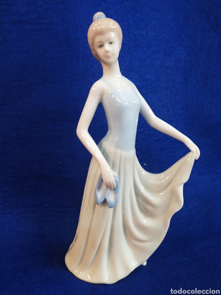 Antig&uuml;edades: Bailarina de porcelana, Algora?? - Foto 2