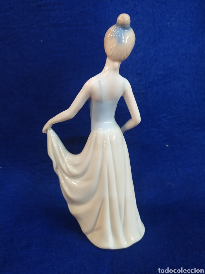 Antig&uuml;edades: Bailarina de porcelana, Algora?? - Foto 4