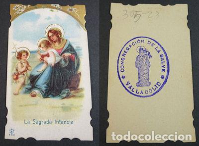 Antiquit&auml;ten: OLD BLESSED THE SACRED CHILDHOOD HOLY CARD ANDACHTSBILD SANTINI SANTINO CC2176