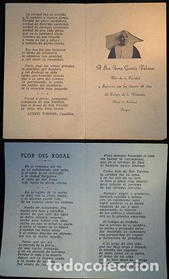 Oggetti Antichi: OLD MOTHER SUPERIOR IRENE GARCIA VELASCO HOLY CARD 1963 DAUGHTER CHARITY CC273