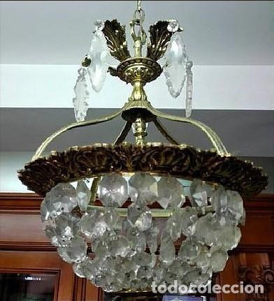 Antig&uuml;edades: LAMPARA TECHO ANTIGUA - Foto 1
