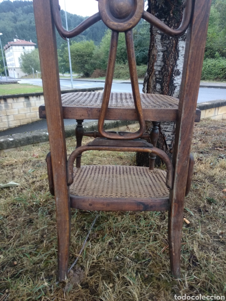 Antig&uuml;edades: Reclinatorio Thonet siglo XIX - Foto 10