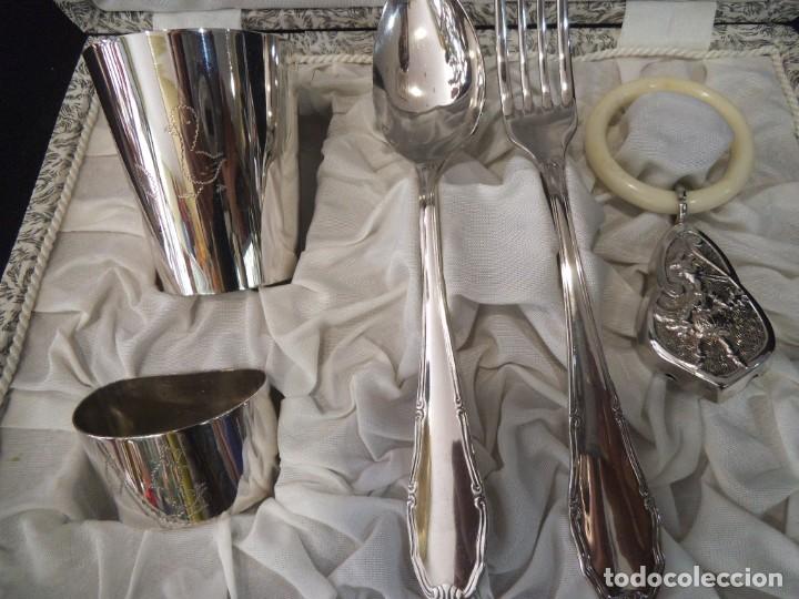 Antig&uuml;edades: CUBIERTO -ALPACA- INFANTIL - Foto 3