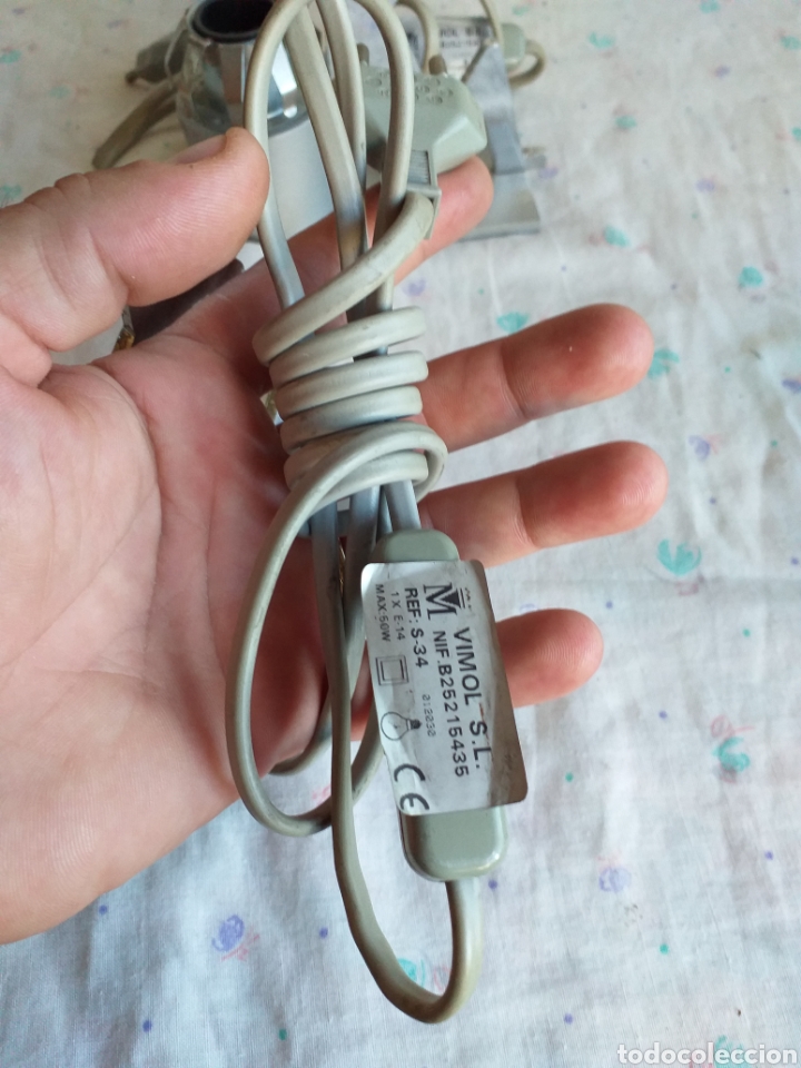 Antig&uuml;edades: DOS LAMPARAS VIMOL ,MU&Ntilde;ECO SENTADO - Foto 12