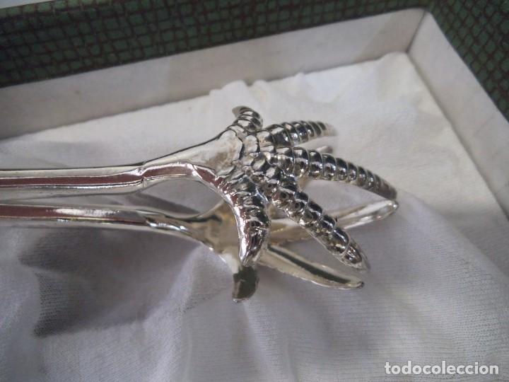 Antig&uuml;edades: PINZAS PLATEADAS PARA SERVIR -3- - Foto 5