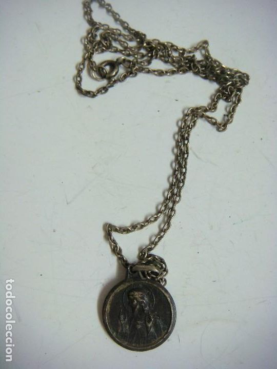 Antig&uuml;edades: MEDALLA CON SU CADENA C-N&ordm;-2 - Foto 3