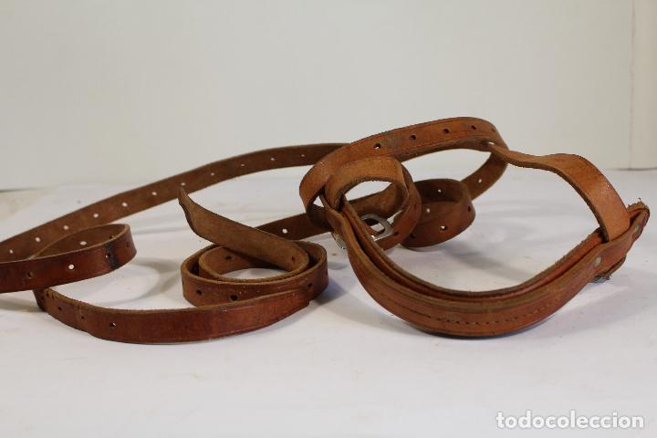 Antig&uuml;edades: correa piel para caballo - Foto 7