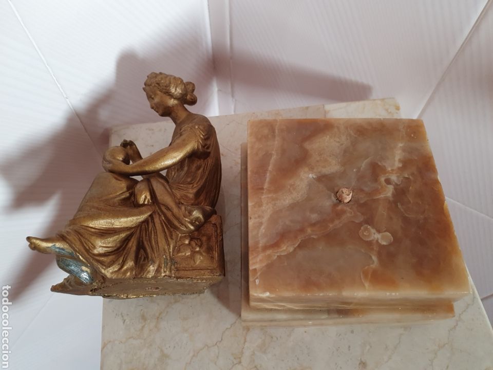 Antig&uuml;edades: ANTIGUA FIGURA DE DAMA SENTADA - Foto 6