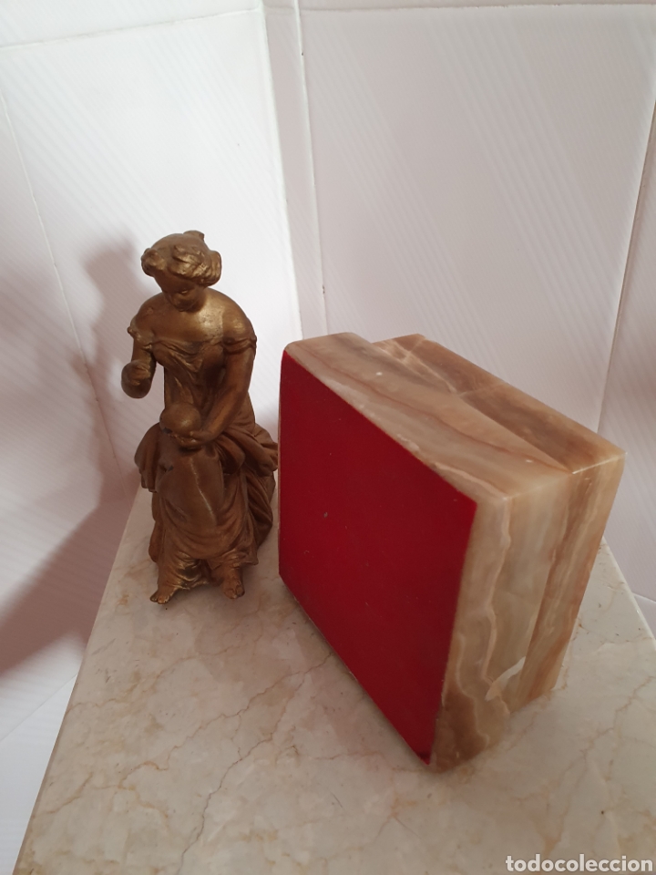 Antig&uuml;edades: ANTIGUA FIGURA DE DAMA SENTADA - Foto 10