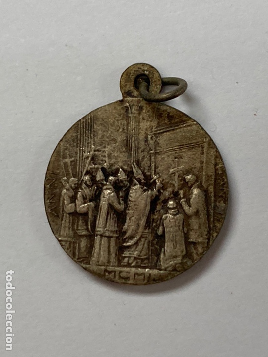 Antig&uuml;edades: Medalla de alpaca de P&iacute;o XII - Foto 2