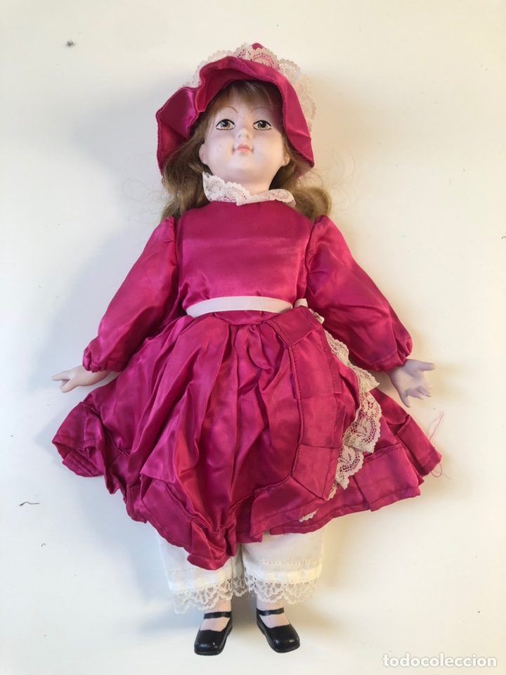 Antiquit&eacute;s: Mu&ntilde;eca porcelana ni&ntilde;a