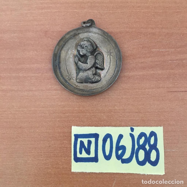 Antig&uuml;edades: Medalla religiosa antigua plata - Foto 1