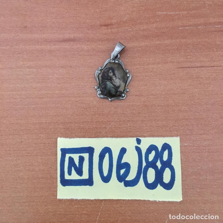 Antig&uuml;edades: Medalla religiosa antigua plata - Foto 1