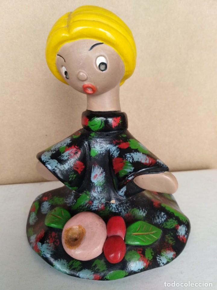 Antig&uuml;edades: Figura de barro. (874) - Foto 1