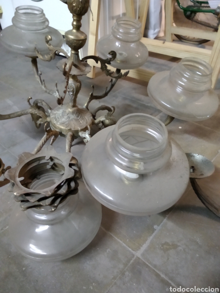 Antig&uuml;edades: L&agrave;mpara - Foto 5