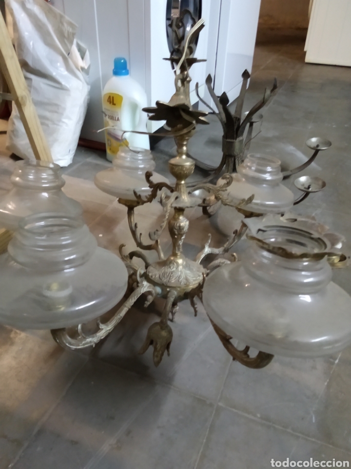 Antig&uuml;edades: L&agrave;mpara - Foto 1