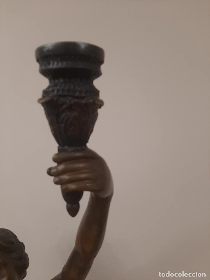 Antig&uuml;edades: Gran figura de bronce - Foto 4