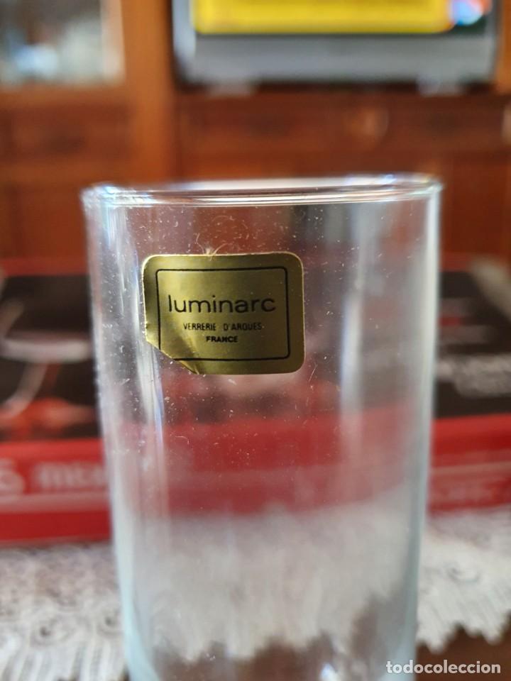 Antig&uuml;edades: Antiguo juego de copas de champ&aacute;n luminarc - Foto 4