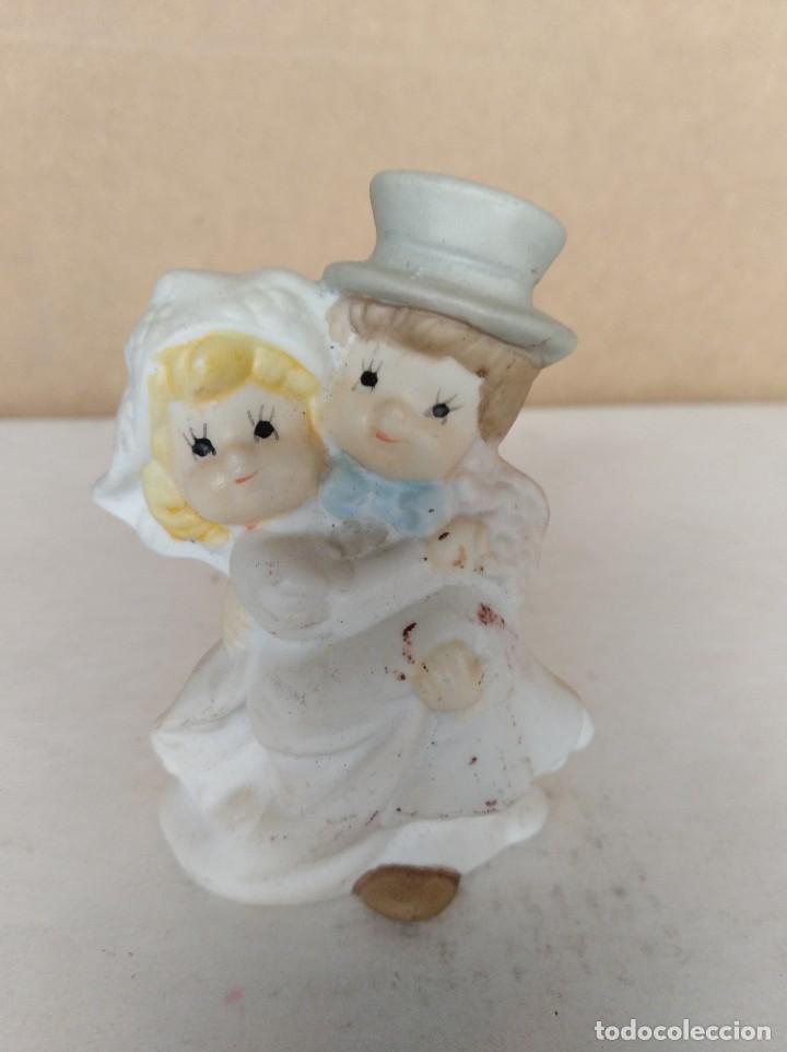 Antig&uuml;edades: Figura novios. (874) - Foto 1