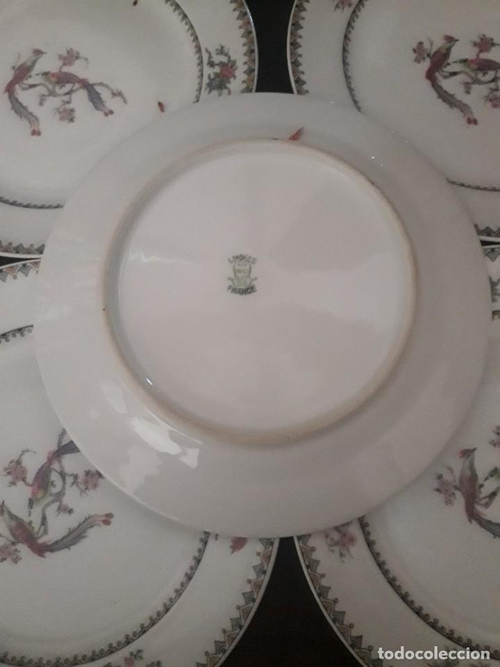 Antig&uuml;edades: 18 platos de Limoges - Foto 3